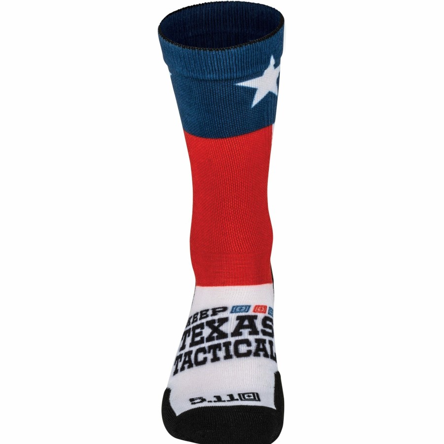 Footwear 5.11 Tactical Socks | Sock & Awe Crew Tactical Texas Multi