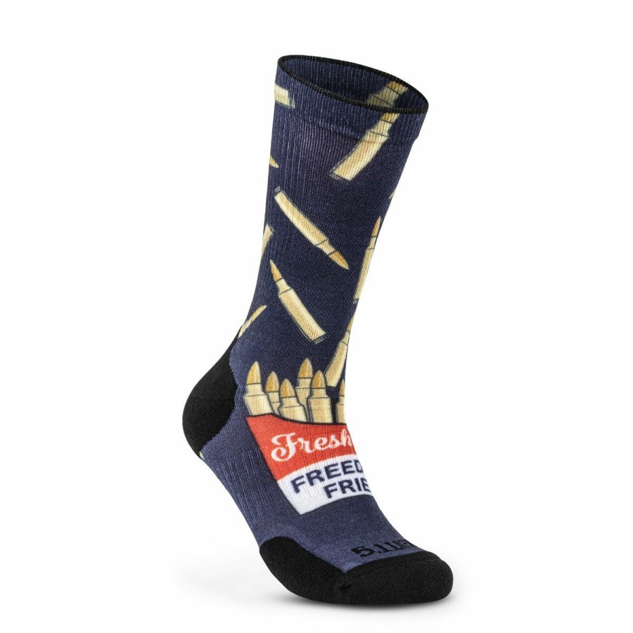 Footwear 5.11 Tactical Socks | Sock & Awe Crew Freedom Fries