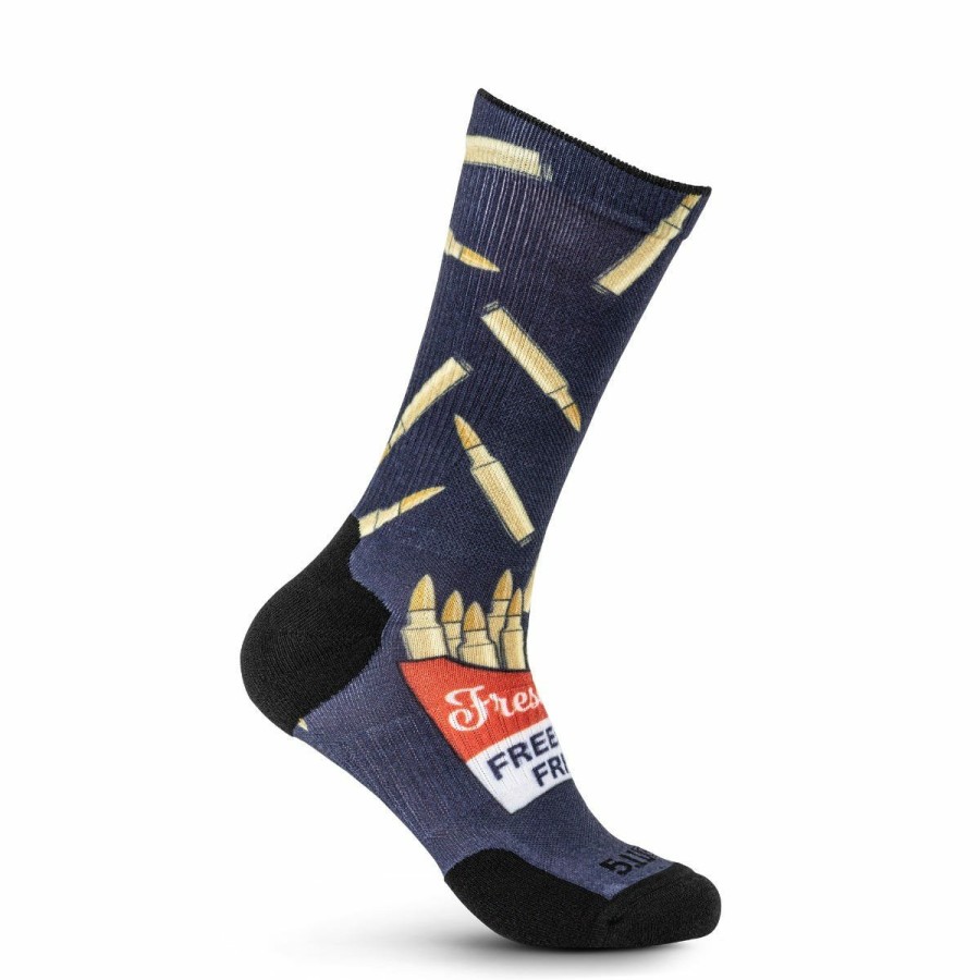 Footwear 5.11 Tactical Socks | Sock & Awe Crew Freedom Fries