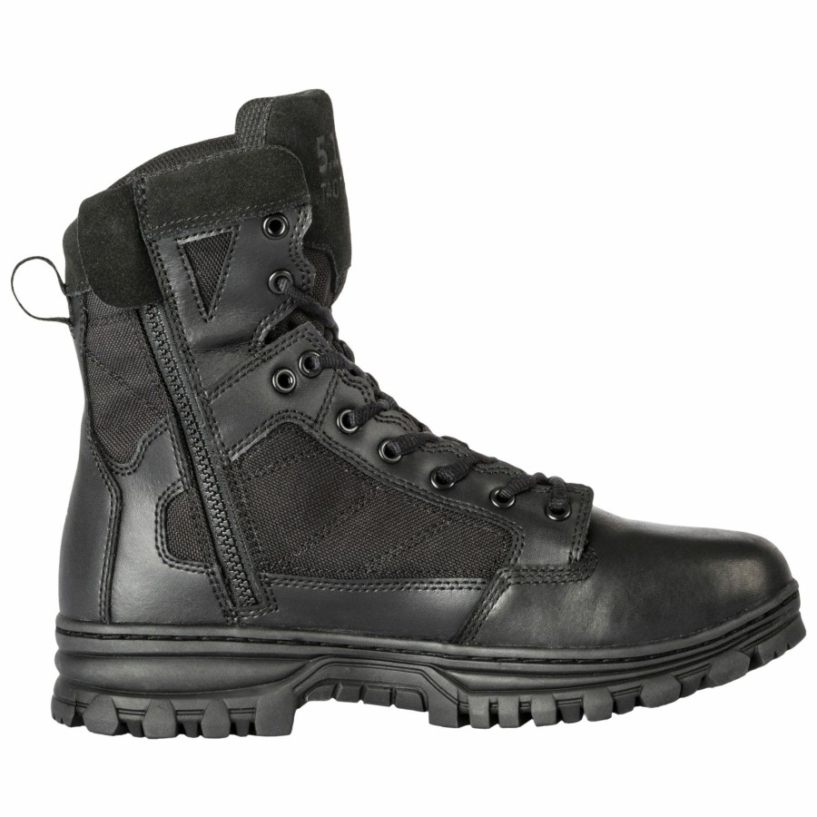 Professional 5.11 Tactical Boots | Evo 6" Boot With Sidezip Black