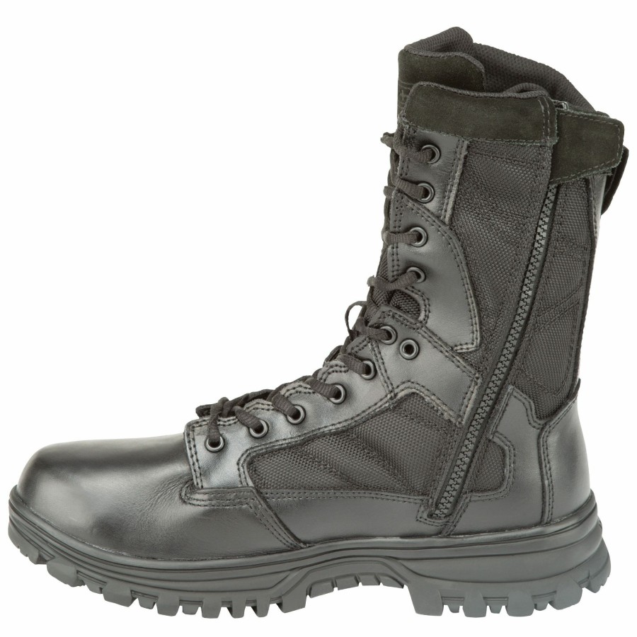 Professional 5.11 Tactical Boots | Evo 8" Waterproof Boot With Sidezip Black