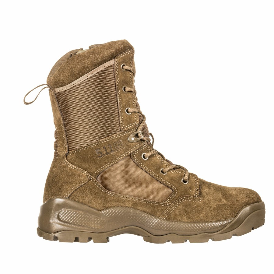 Footwear 5.11 Tactical Duty Boots | A.T.A.C.® 2.0 8" Side Zip Desert Dark Coyote