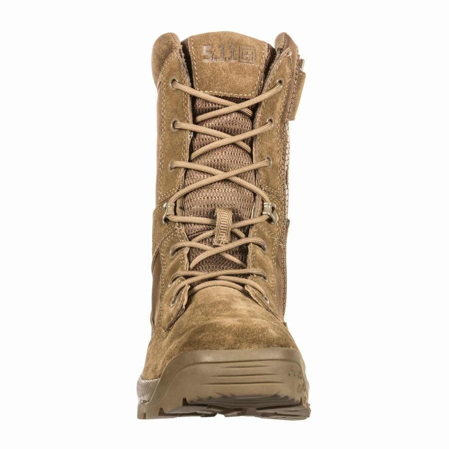 Footwear 5.11 Tactical Duty Boots | A.T.A.C.® 2.0 8" Side Zip Desert Dark Coyote