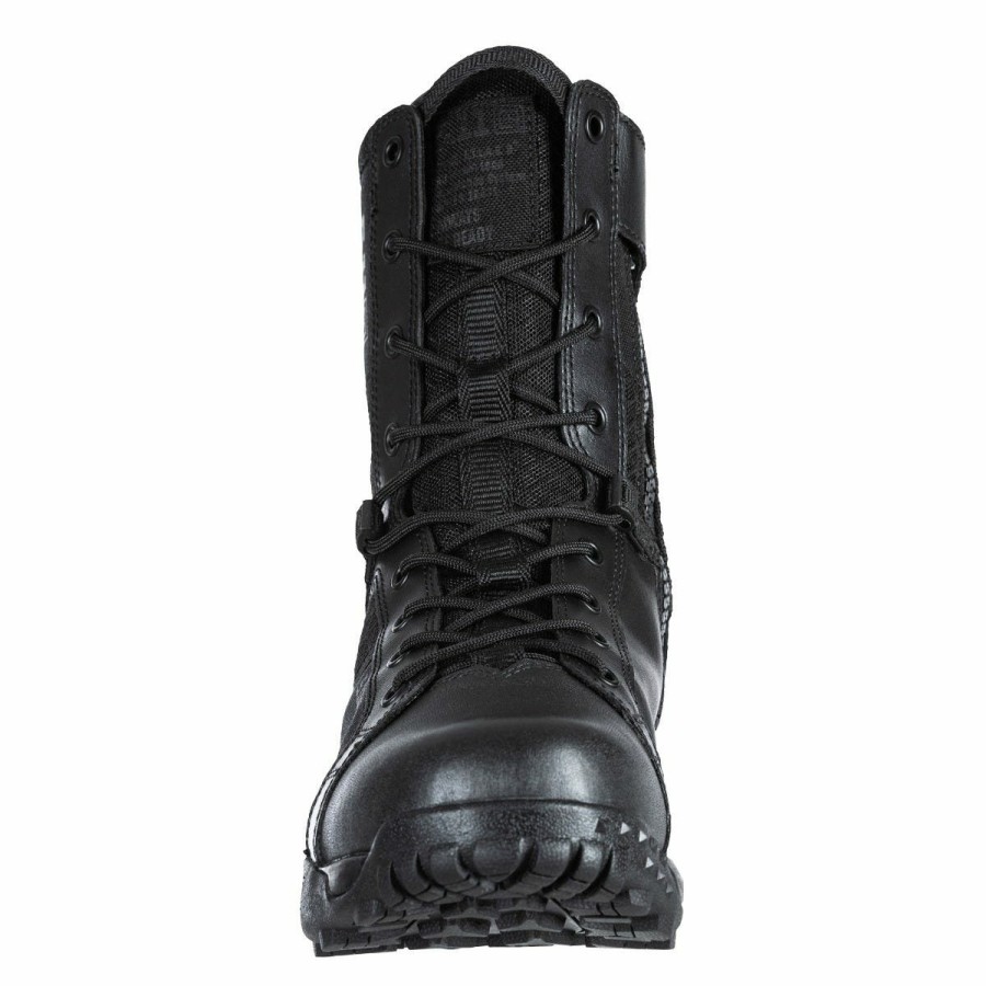 Professional 5.11 Tactical Boots | 5.11® A/T 8" Side Zip Boot Black