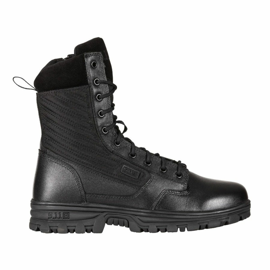 Footwear 5.11 Tactical Duty Boots | Evo 2.0 8" Side Zip Boot Black