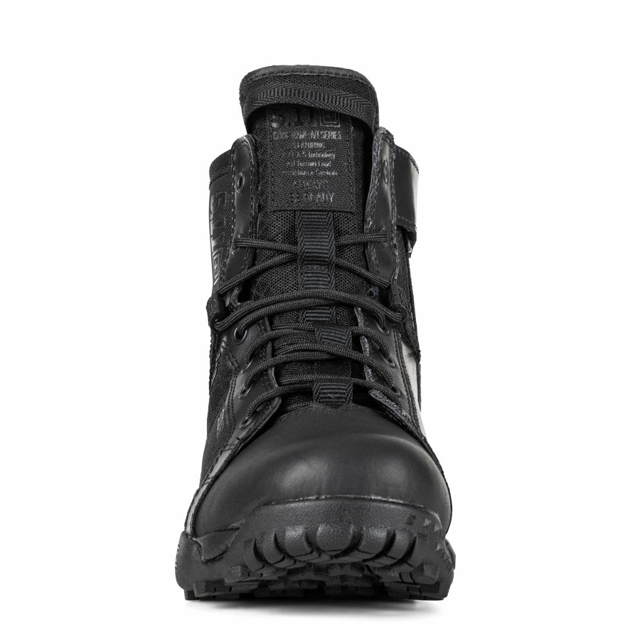 Footwear 5.11 Tactical Work Boots | 5.11® A/T 6" Side Zip Boot Black