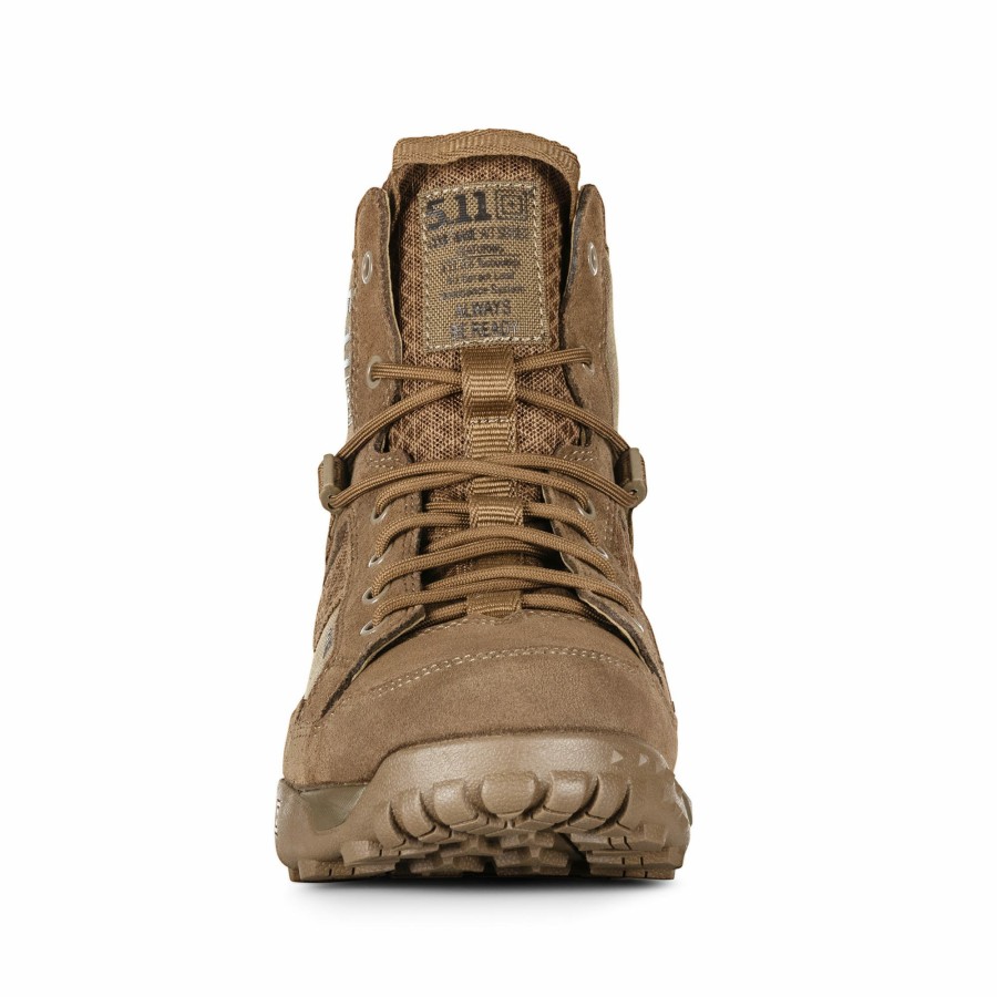 Footwear 5.11 Tactical Hiking Boots | 5.11® A/T 6" Non-Zip Boot Dark Coyote