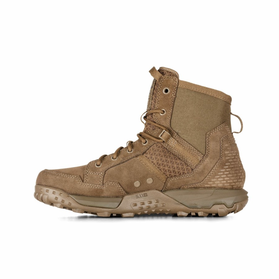 Footwear 5.11 Tactical Hiking Boots | 5.11® A/T 6" Non-Zip Boot Dark Coyote