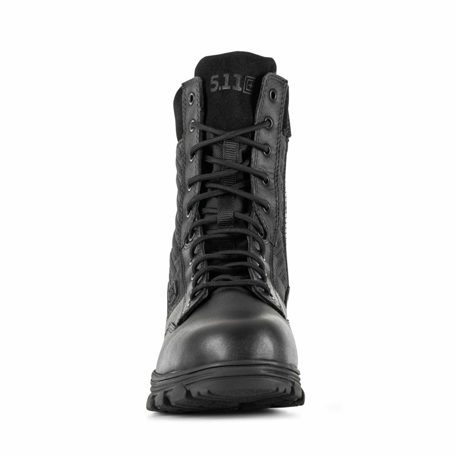 Footwear 5.11 Tactical Duty Boots | Evo 2.0 8" Waterproof Side-Zip Boot Black