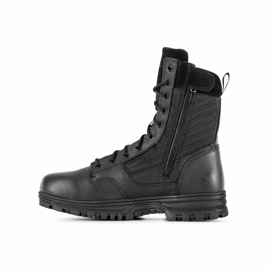 Footwear 5.11 Tactical Duty Boots | Evo 2.0 8" Waterproof Side-Zip Boot Black