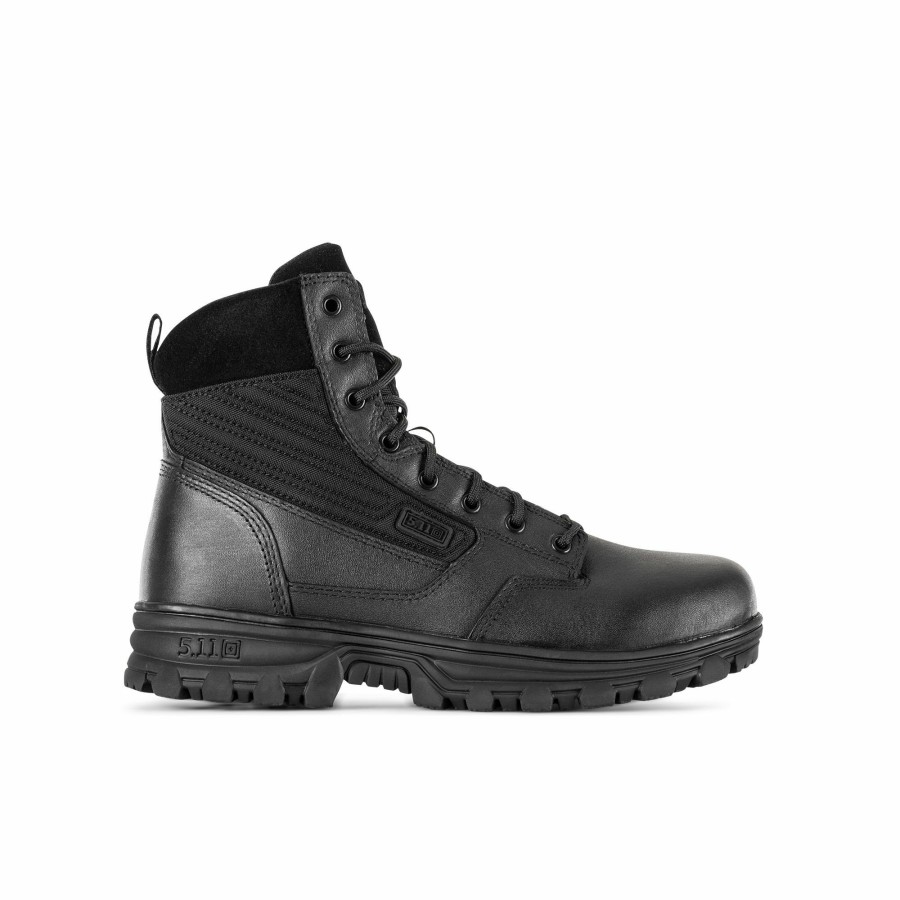 Footwear 5.11 Tactical Duty Boots | Evo 2.0 6" Side-Zip Boot Black