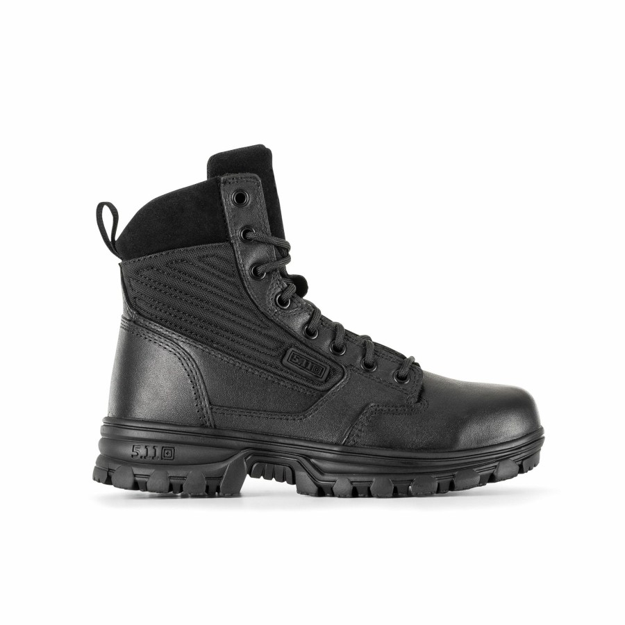 Footwear 5.11 Tactical Women's Boots | Women'S Evo 2.0 6" Side-Zip Boot Black