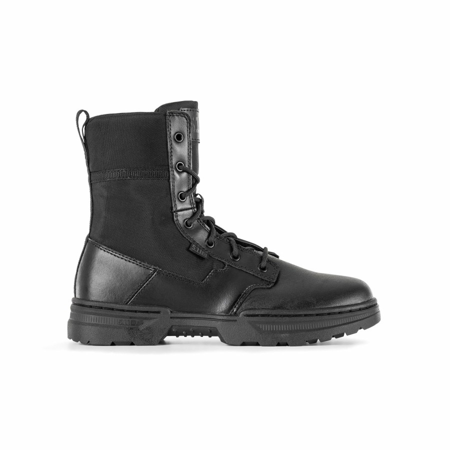 Footwear 5.11 Tactical Duty Boots | Speed 4.0 8" Side Zip Boot Black