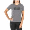 WOMEN'S 5.11 Tactical Tees & Tanks | Women'S Sticks And Stones Tee Light Grey