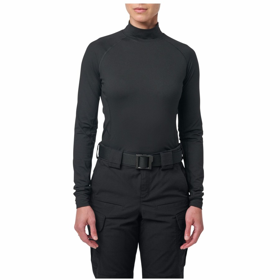 Professional 5.11 Tactical Uniforms | Women'S Mock Neck Long Sleeve Top