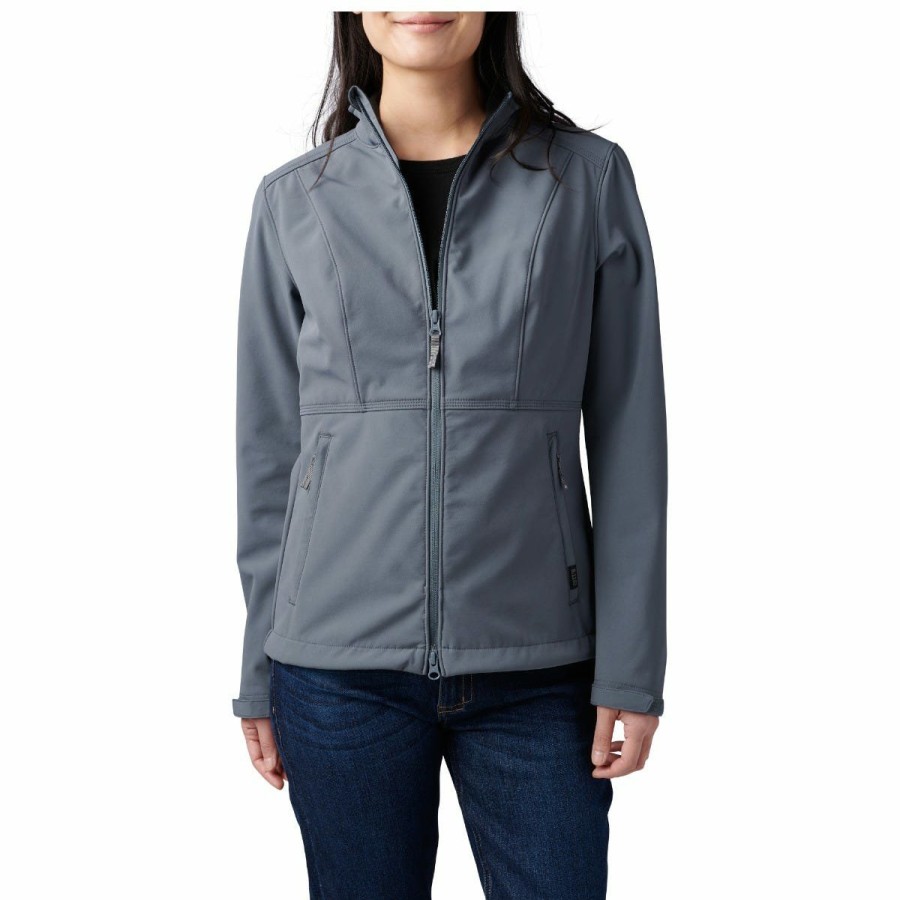 WOMEN'S 5.11 Tactical Jackets & Vests | Leone Softshell Jacket Turbulence