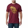 MEN'S 5.11 Tactical T-Shirts | Cold Dead Hand .45 Tee Maroon