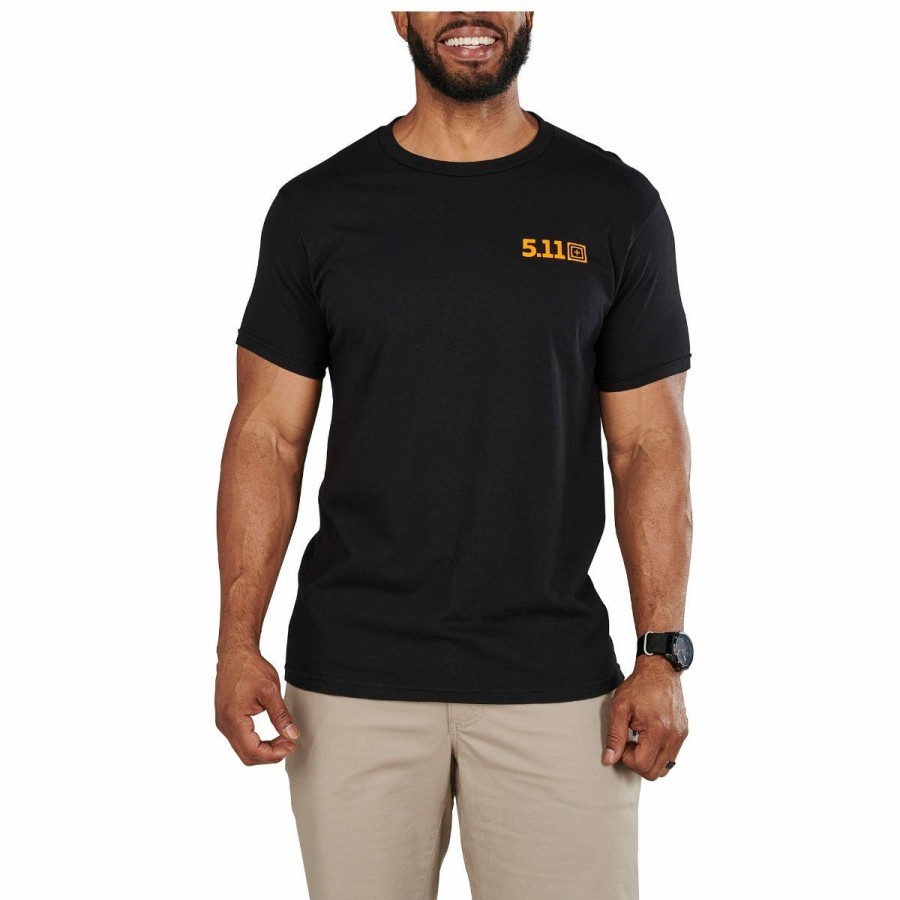 MEN'S 5.11 Tactical T-Shirts | Mission Tee 2.0 Black