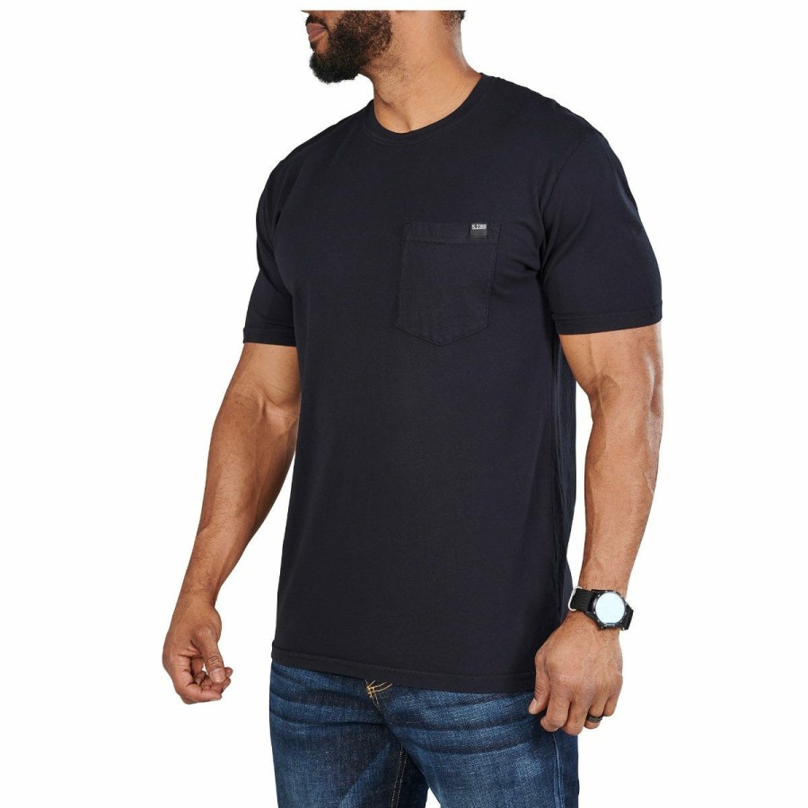 MEN'S 5.11 Tactical T-Shirts | Elite Short Sleeve Pocket Tee