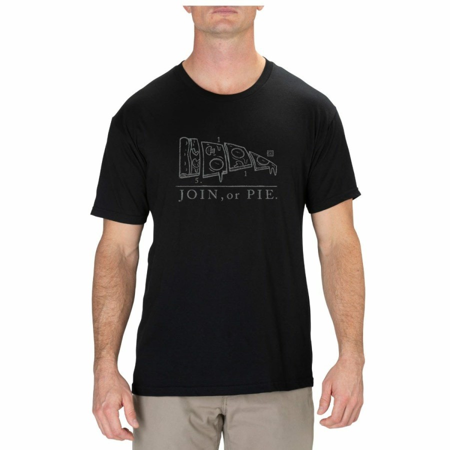 MEN'S 5.11 Tactical T-Shirts | Join Or Pie Tee Black