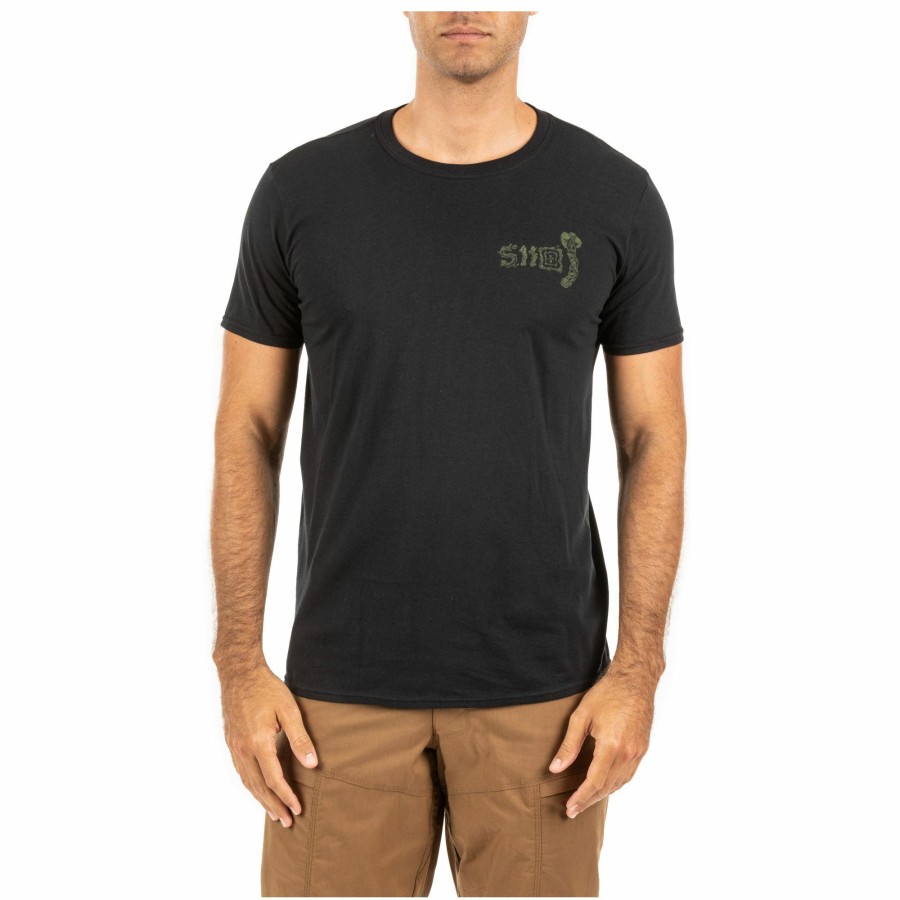 MEN'S 5.11 Tactical T-Shirts | Chip Axe Tee Black