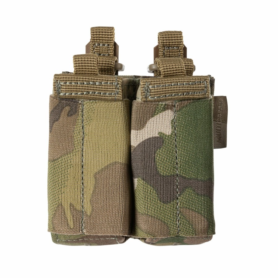 Bags & Packs 5.11 Tactical Ammo Storage | ® Flex Double Pistol Mag Pouch 2.0 Multicam