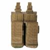 Bags & Packs 5.11 Tactical Ammo Storage | ® Flex Double Pistol Mag Cover Pouch Multicam