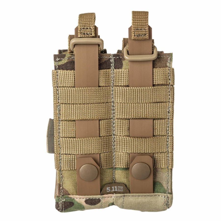 Bags & Packs 5.11 Tactical Ammo Storage | ® Flex Double Pistol Mag Cover Pouch Multicam