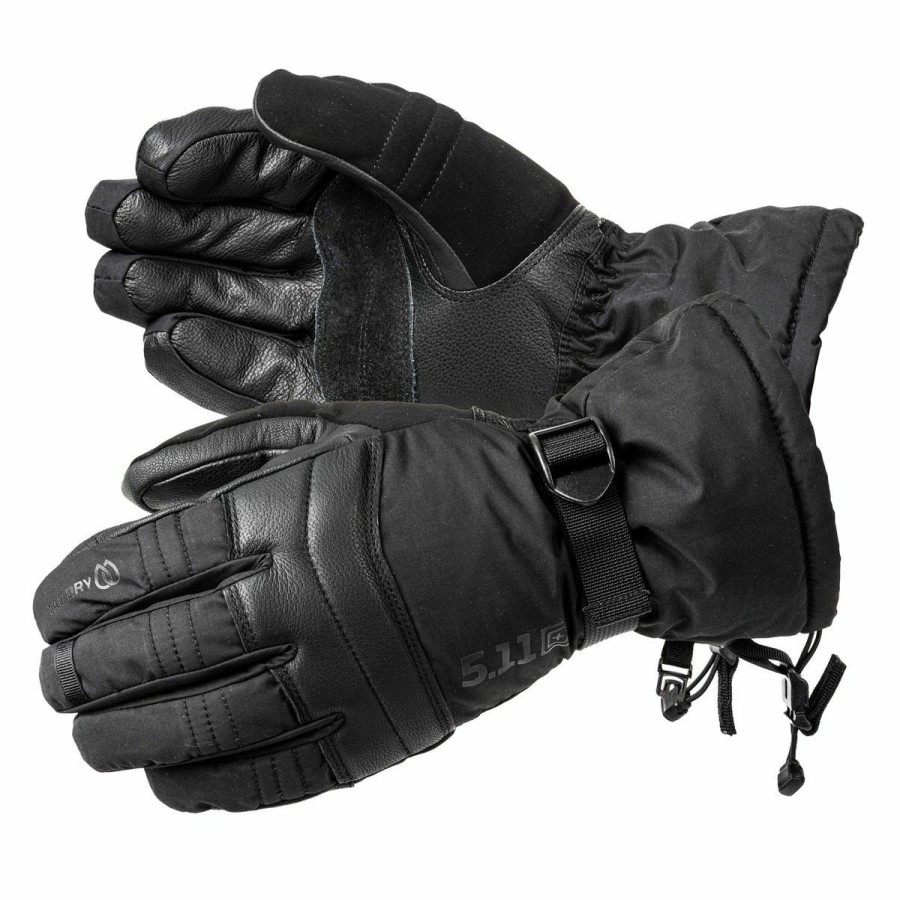 Accessories 5.11 Tactical | Ursa 3-In-1 Primaloft® Insulated Glove Black