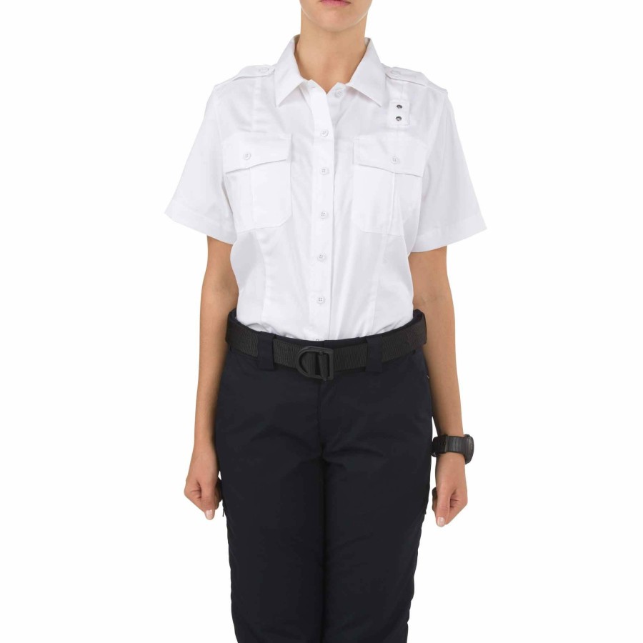 Professional 5.11 Tactical Uniform Shirts | Women'S Twill Pdu® Class A Short Sleeve Shirt