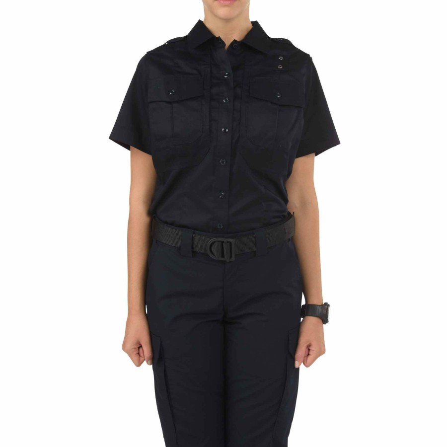 Professional 5.11 Tactical Uniform Shirts | Women'S Twill Pdu® Class B Short Sleeve Shirt