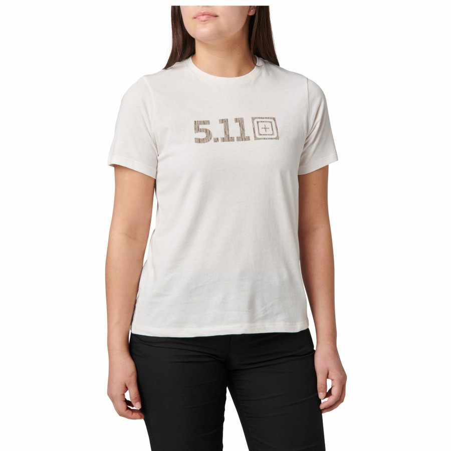 WOMEN'S 5.11 Tactical Tees & Tanks | 5.11 Raintarn Tee Silver Mink