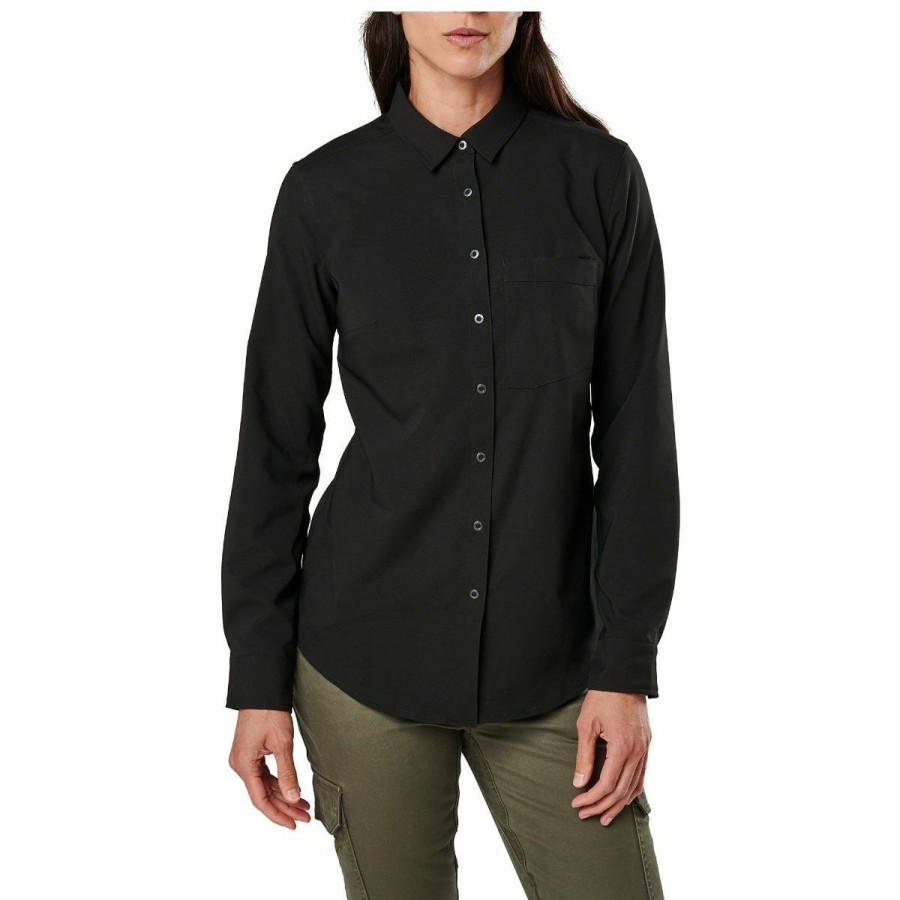 WOMEN'S 5.11 Tactical Button-Ups | Liberty Flex Long Sleeve Shirt