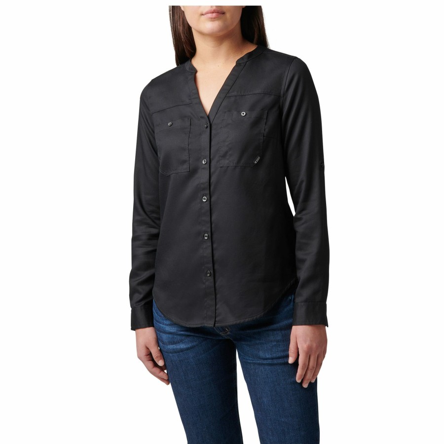 WOMEN'S 5.11 Tactical Button-Ups | Leslie Long Sleeve Shirt