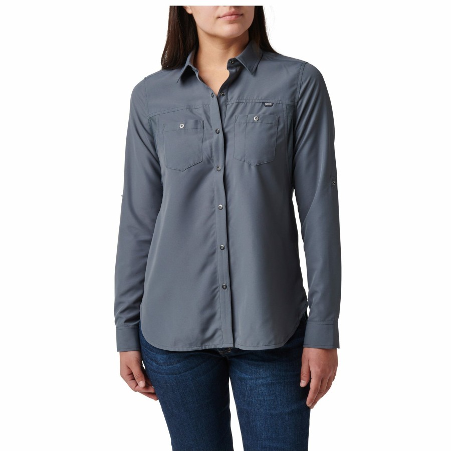 WOMEN'S 5.11 Tactical Button-Ups | Women'S Marksman Long Sleeve Shirt