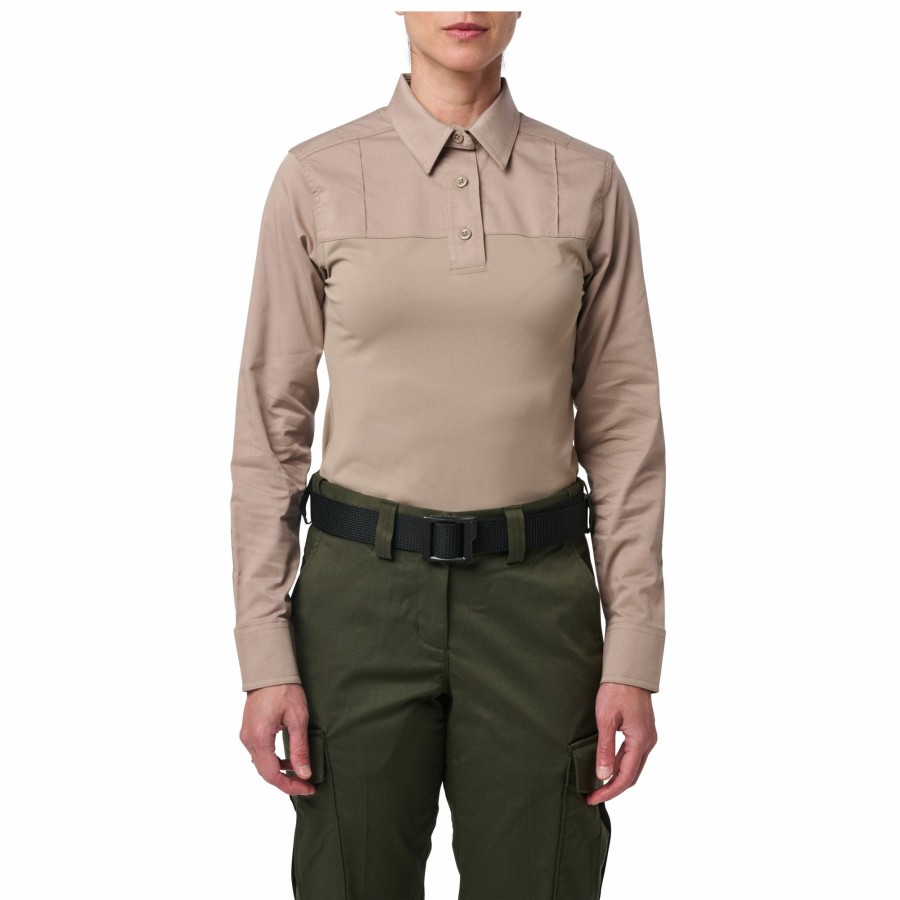 Professional 5.11 Tactical Uniform Shirts | Women'S 5.11 Stryke® Pdu® Twill Rapid Long Sleeve Shirt