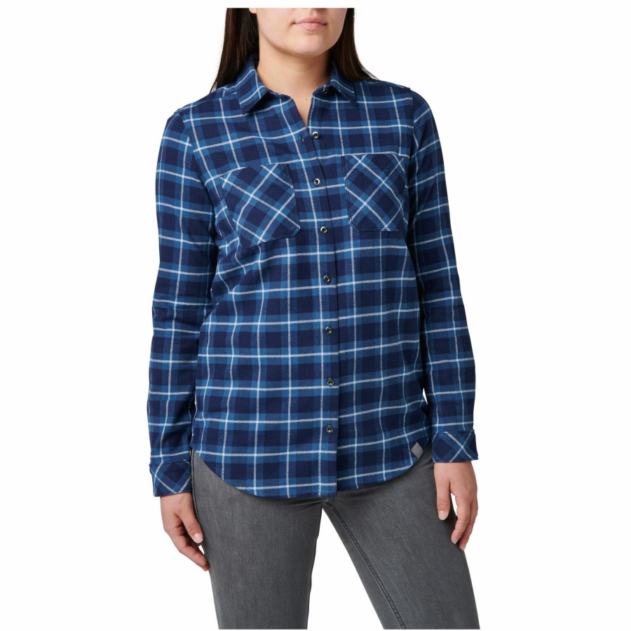 WOMEN'S 5.11 Tactical Button-Ups | Ruth Flannel Long Sleeve Shirt