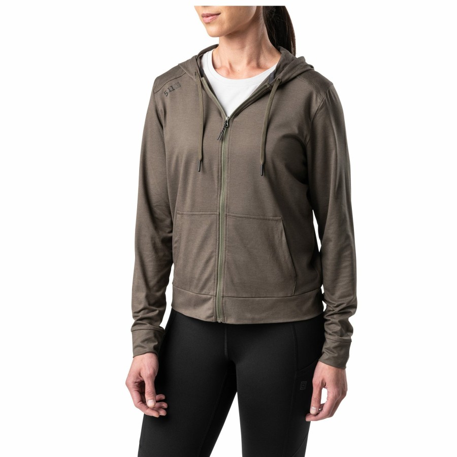 WOMEN'S 5.11 Tactical Pullovers & Hoodies | Pt-R Emily Full Zip