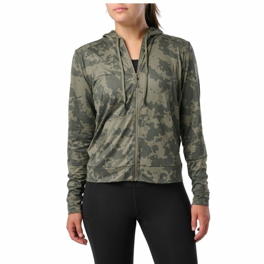 WOMEN'S 5.11 Tactical Pullovers & Hoodies | Pt-R Emily Full Zip