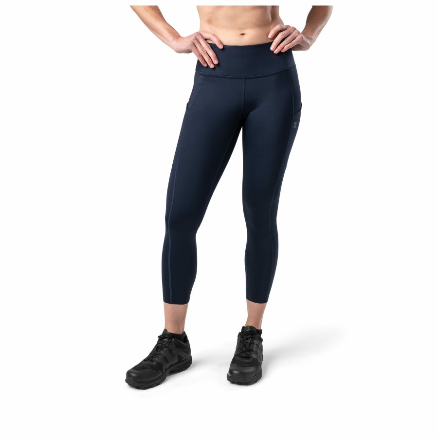 WOMEN'S 5.11 Tactical Leggings | Pt-R Kaia Capri Peacoat