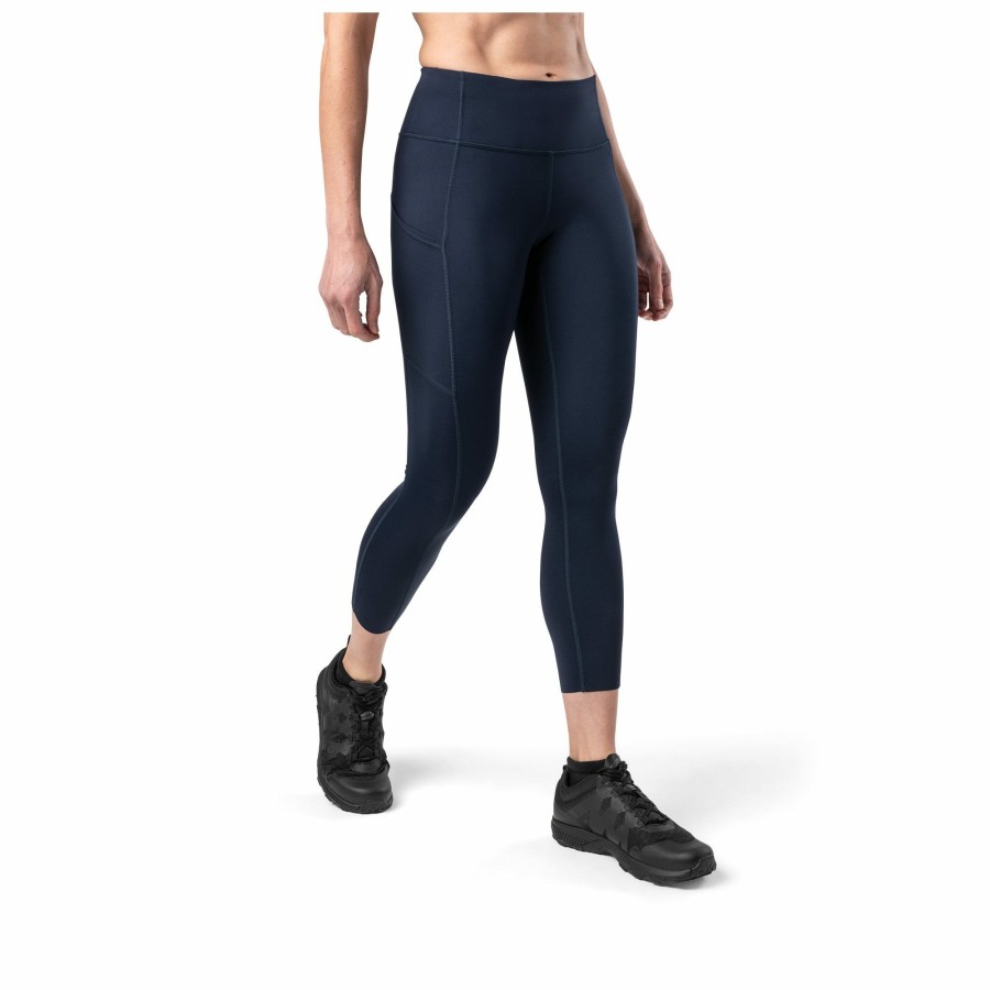 WOMEN'S 5.11 Tactical Leggings | Pt-R Kaia Capri Peacoat