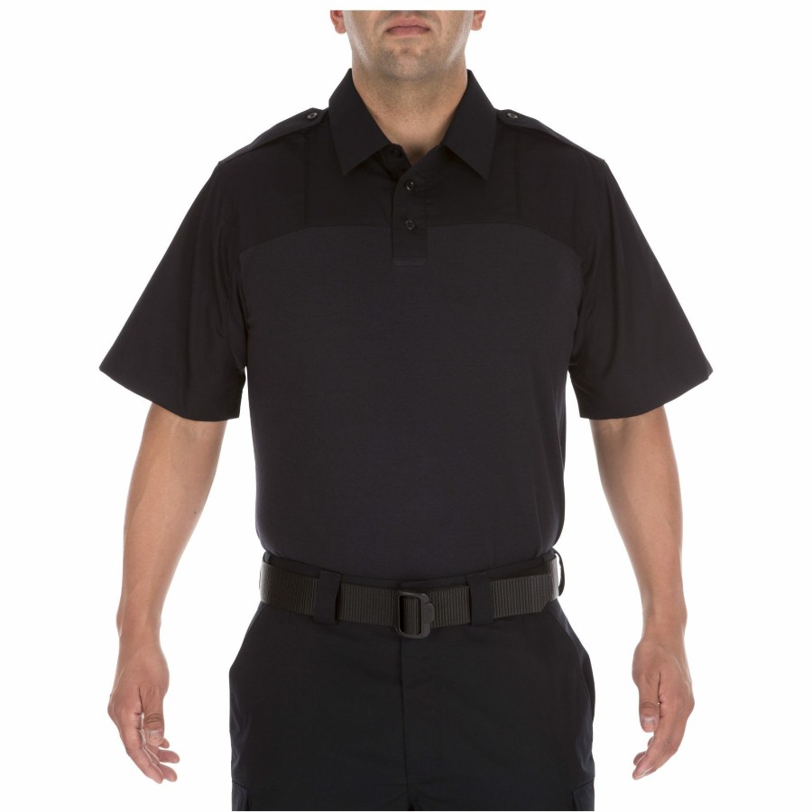 Professional 5.11 Tactical Uniform Shirts | Taclite™ Pdu™ Rapid Shirt - Short Sleeve Midnight Navy