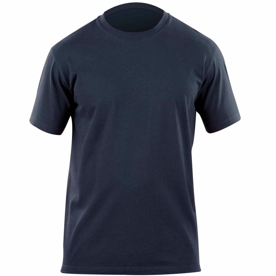 Professional 5.11 Tactical Uniforms | Professional Short Sleeve T-Shirt Fire Navy