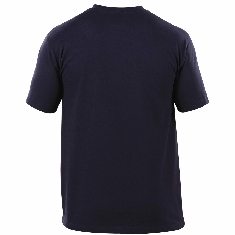 Professional 5.11 Tactical Uniforms | Professional Short Sleeve T-Shirt Fire Navy