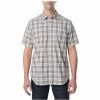 MEN'S 5.11 Tactical Button Ups | Hunter Plaid Short Sleeve Shirt