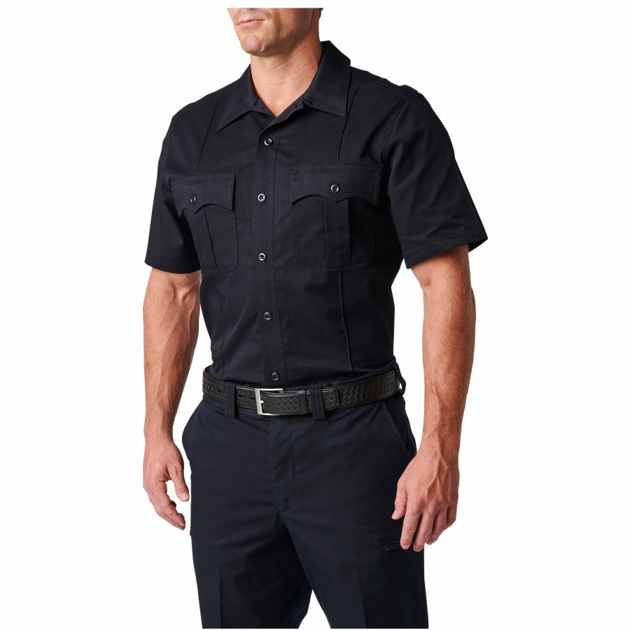 Professional 5.11 Tactical Uniform Shirts | Mens Stryke Class A Pdu Twill Short Sleeve Shirt