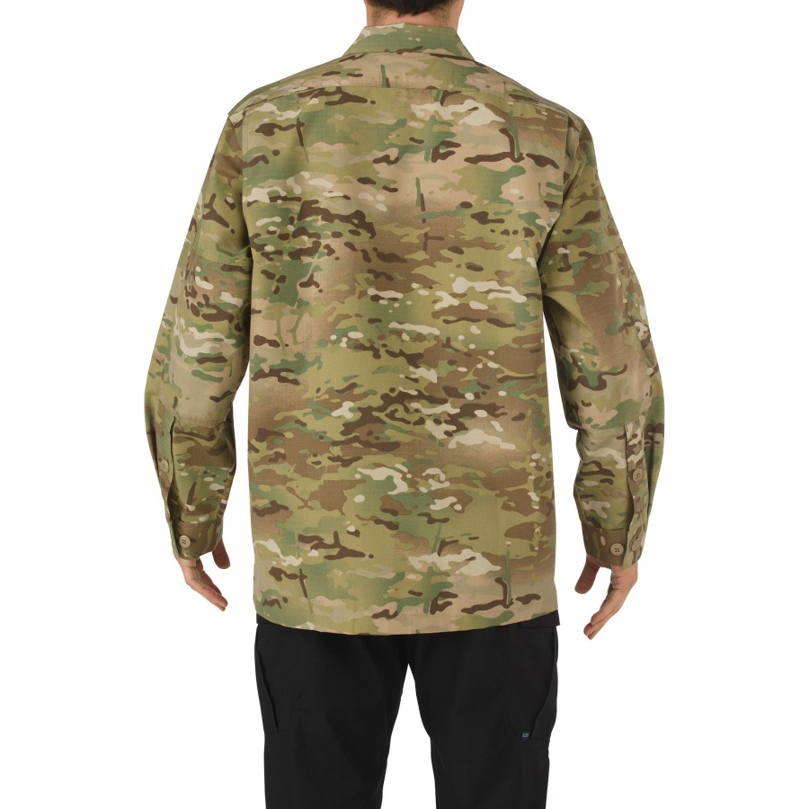 MEN'S 5.11 Tactical Mid Layers | ® Tdu® Long Sleeve Shirt Multicam