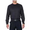 Professional 5.11 Tactical Uniforms | Professional Long Sleeve T-Shirt Fire Navy