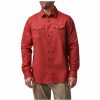 MEN'S 5.11 Tactical Button Ups | Gunner Solid Long Sleeve Shirt