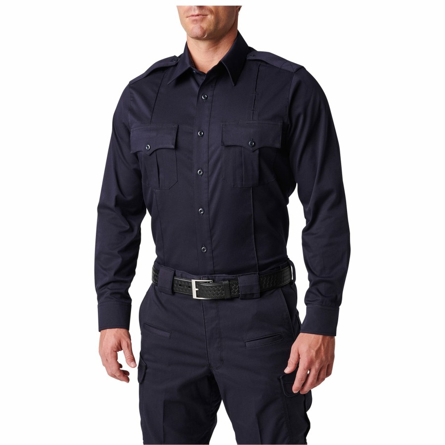 Professional 5.11 Tactical Uniform Shirts | Nypd Stryke Twill Long Sleeve Shirt